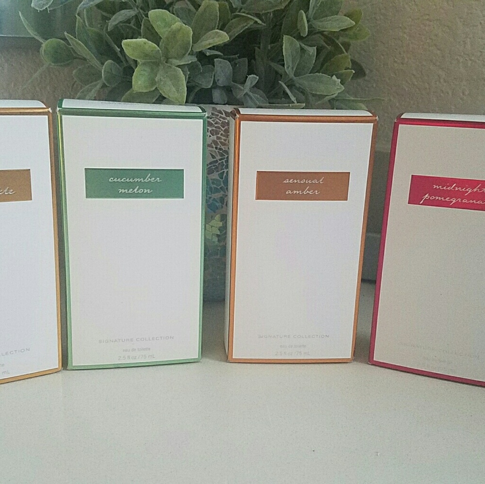 4 New Bath and body works perfumes